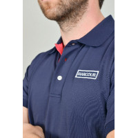 Polo Harcour Pitoh Marine Marineblauw