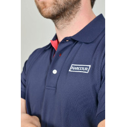 Polo Harcour Pitoh Marine Marineblauw