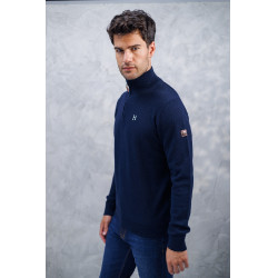 Harcour Douglas trui Marine Marineblauw