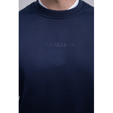 Sweater Harcour Shelton Marine Marineblauw