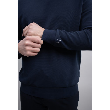 Sweater Harcour Shelton Marine Marineblauw