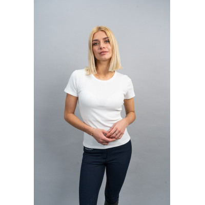 T-shirt Harcour Tarlala Wit