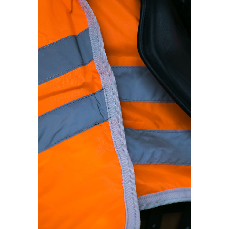 Reflecterende fluorescerende zadeldoek Horze Reflecterende fluorescerende zadeldoek Horze