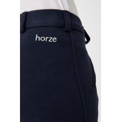 Kinderbroek Horze Active met siliconen zitvlak Donkerblauw
