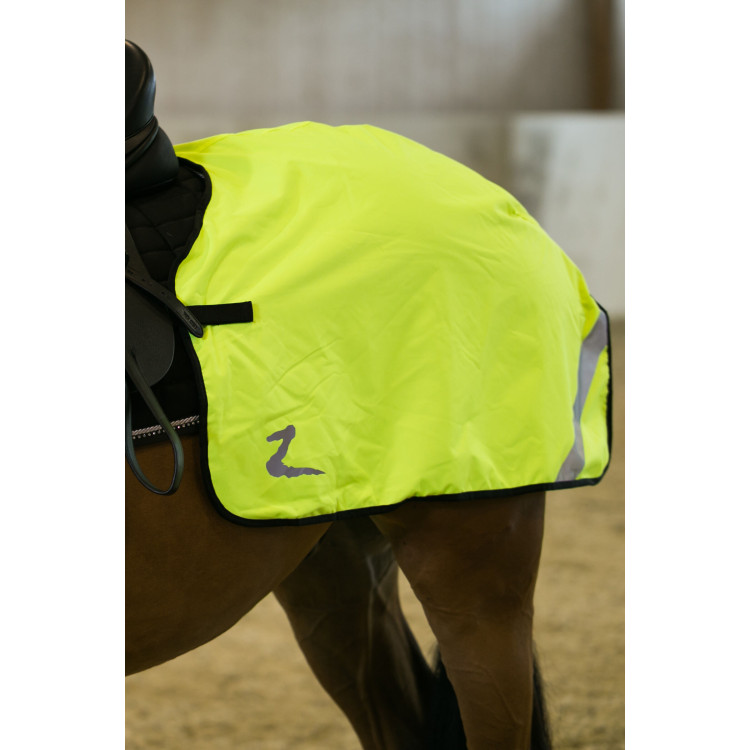 Fluo reflecterende uitrijdeken Horze Fluo reflecterende uitrijdeken Horze