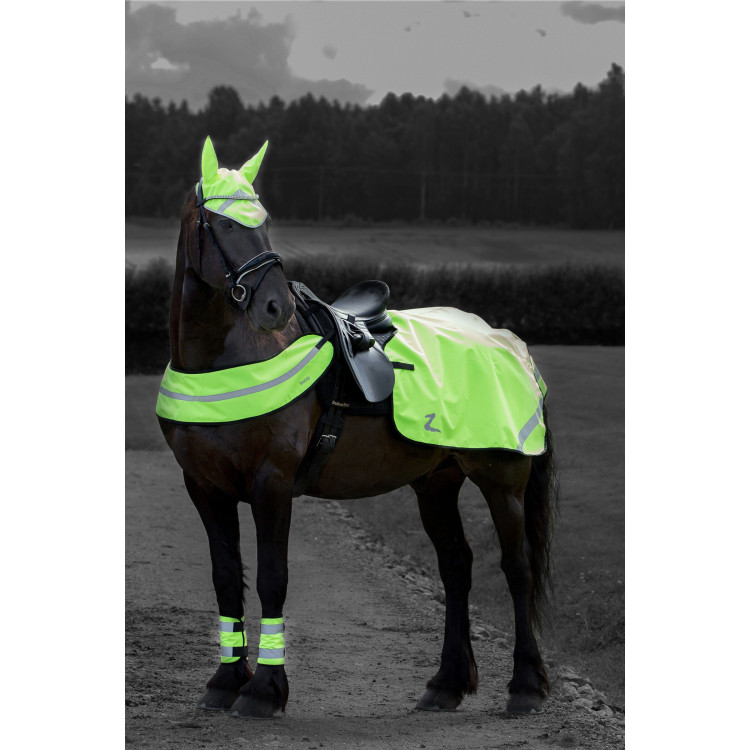 Fluo reflecterende uitrijdeken Horze Fluo reflecterende uitrijdeken Horze