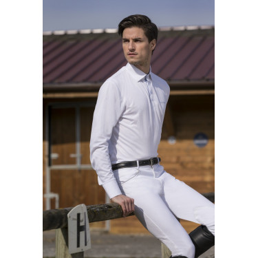 Polo Equithème Mesh lange mouwen Polo Equithème Mesh lange mouwen