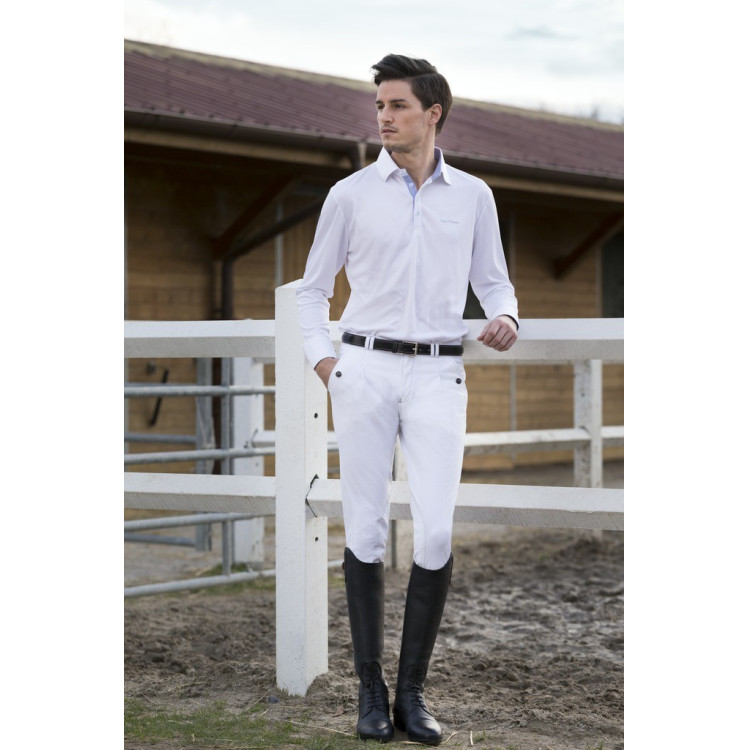 Polo Equithème Mesh lange mouwen Polo Equithème Mesh lange mouwen