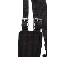 Zadelkleed voor bareback rijden PU Suede Horze Zwart / grijs Zadelkleed voor bareback rijden PU Suede Horze Zwart / grijs