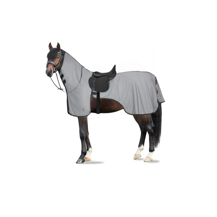 Anti-insectendeken om te paard te rijden Eira met afneembare hals Horze Anti-insectendeken om te paard te rijden Eira met afneembare hals Horze