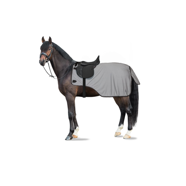 Anti-insectendeken om te paard te rijden Eira met afneembare hals Horze Anti-insectendeken om te paard te rijden Eira met afneembare hals Horze