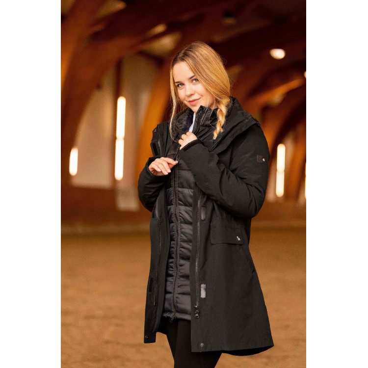 3-in-1 donsjas parka Horze Isabella dames 3-in-1 donsjas parka Horze Isabella dames