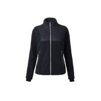 Hybride softshell-jas Horze Maeve dames Donker marineblauw