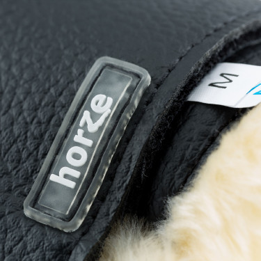 Gesloten peesbeschermers Horze Signature Zwart Gesloten peesbeschermers Horze Signature Zwart