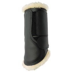 Gesloten peesbeschermers Horze Signature Zwart