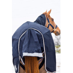 Georgina B Vertigo buiten deken met afneembare hals 250 g Marineblauw