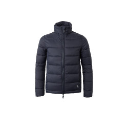 Lichte gewatteerde jas Horze Alicia kind Marineblauw