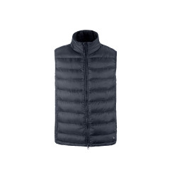 Mouwloos unisex gewatteerd bodywarmer Horze Avery Marineblauw Mouwloos unisex gewatteerd bodywarmer Horze Avery Marineblauw