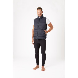 Mouwloos unisex gewatteerd bodywarmer Horze Avery Marineblauw Mouwloos unisex gewatteerd bodywarmer Horze Avery Marineblauw