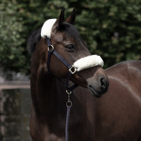 Halster B Vertigo Laurier echt schapenvacht Donker marineblauw