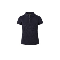 Wedstrijdpolo met korte mouwen Claudine dames B Vertigo Donker marineblauw Wedstrijdpolo met korte mouwen Claudine dames B Vertigo Donker marineblauw