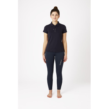 Wedstrijdpolo met korte mouwen Claudine dames B Vertigo Donker marineblauw Wedstrijdpolo met korte mouwen Claudine dames B Vertigo Donker marineblauw