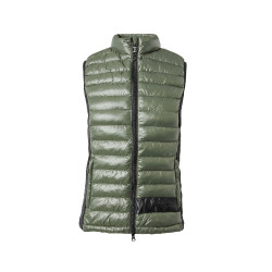 Ultra-lichte mouwloze paardrijbodywarmer B Vertigo Sia dames Lievergroen Ultra-lichte mouwloze paardrijbodywarmer B Vertigo Sia dames Lievergroen
