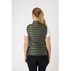Ultra-lichte mouwloze paardrijbodywarmer B Vertigo Sia dames Lievergroen Ultra-lichte mouwloze paardrijbodywarmer B Vertigo Sia dames Lievergroen