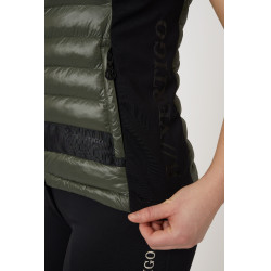 Ultra-lichte mouwloze paardrijbodywarmer B Vertigo Sia dames Lievergroen Ultra-lichte mouwloze paardrijbodywarmer B Vertigo Sia dames Lievergroen