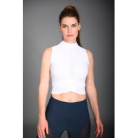 Wedstrijdcrop top Euro-Star Flying Fearless Wit