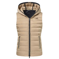 Mouwloze donsjas Euro-star Gabriela Rode allure Rood