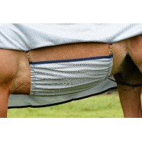 Vliegendeken Bucas Buzz-Off Full Neck Blauw Vliegendeken Bucas Buzz-Off Full Neck Blauw