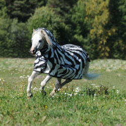 Vliegendeken Bucas Buzz-Off Zebra Full Neck Vliegendeken Bucas Buzz-Off Zebra Full Neck