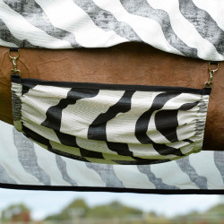 Vliegendeken Bucas Buzz-Off Zebra Full Neck Vliegendeken Bucas Buzz-Off Zebra Full Neck