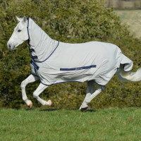 Bucas Sweet-itch vliegenhoes Zilver