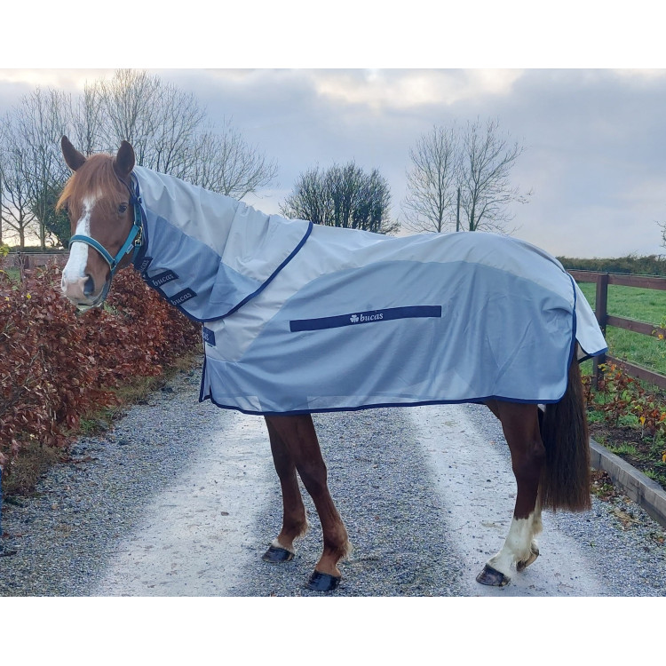 Bucas Buzz-Off Rain vliegen deken met halsdeel Bucas Buzz-Off Rain vliegen deken met halsdeel