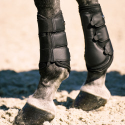Imperial Riding Cloud Dancer beenbeschermers Zwart