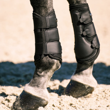 Imperial Riding Cloud Dancer beenbeschermers Zwart