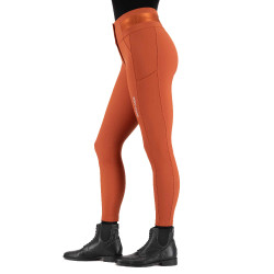 Euro-Star Athletic Luxe FullGrip rijbroek Donker cinnaber Oranje Euro-Star Athletic Luxe FullGrip rijbroek Donker cinnaber Oranje