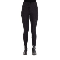 Euro-Star Athletic Luxe FullGrip rijbroek Zwart Euro-Star Athletic Luxe FullGrip rijbroek Zwart
