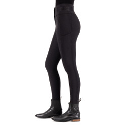 Euro-Star Athletic Luxe FullGrip rijbroek Zwart Euro-Star Athletic Luxe FullGrip rijbroek Zwart