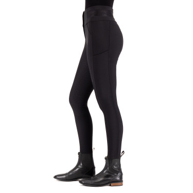 Euro-Star Athletic Luxe FullGrip rijbroek Zwart Euro-Star Athletic Luxe FullGrip rijbroek Zwart