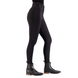 Euro-Star Athletic Luxe FullGrip rijbroek Zwart Euro-Star Athletic Luxe FullGrip rijbroek Zwart