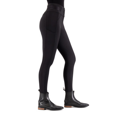 Euro-Star Athletic Luxe FullGrip rijbroek Zwart Euro-Star Athletic Luxe FullGrip rijbroek Zwart