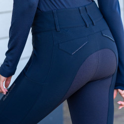 Euro-Star Aurelia Grip Connect Full rijbroek Nacht Marineblauw Euro-Star Aurelia Grip Connect Full rijbroek Nacht Marineblauw