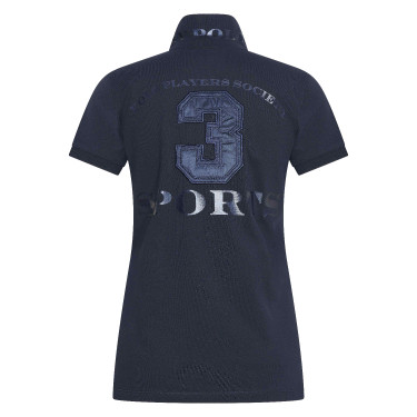 Poloshirt Favouritas EQ HV Polo Metallic marine Marineblauw Poloshirt Favouritas EQ HV Polo Metallic marine Marineblauw
