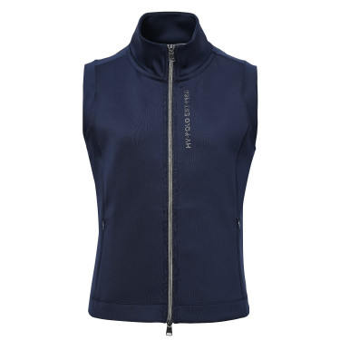 Mouwloze bodywarmer in tech HV Polo Mia Marine Marineblauw