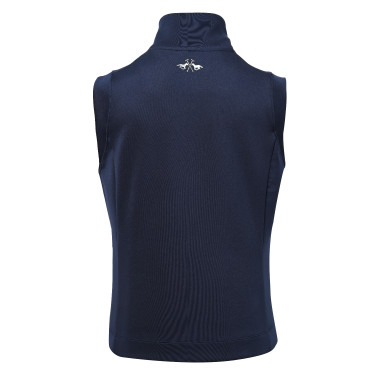 Mouwloze bodywarmer in tech HV Polo Mia Marine Marineblauw