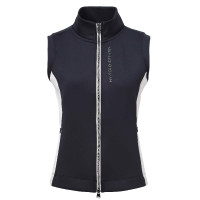 Mouwloze bodywarmer in tech HV Polo Mia Zwart