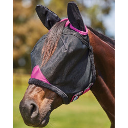 Weatherbeeta ComFiTec Deluxe Duurzaam Mesh vliegenmasker met oren Weatherbeeta ComFiTec Deluxe Duurzaam Mesh vliegenmasker met oren